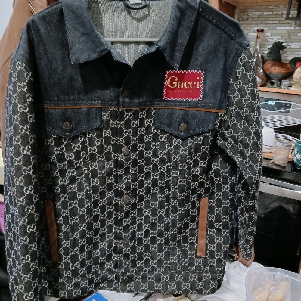 Gucci Denim Jacket New never worn